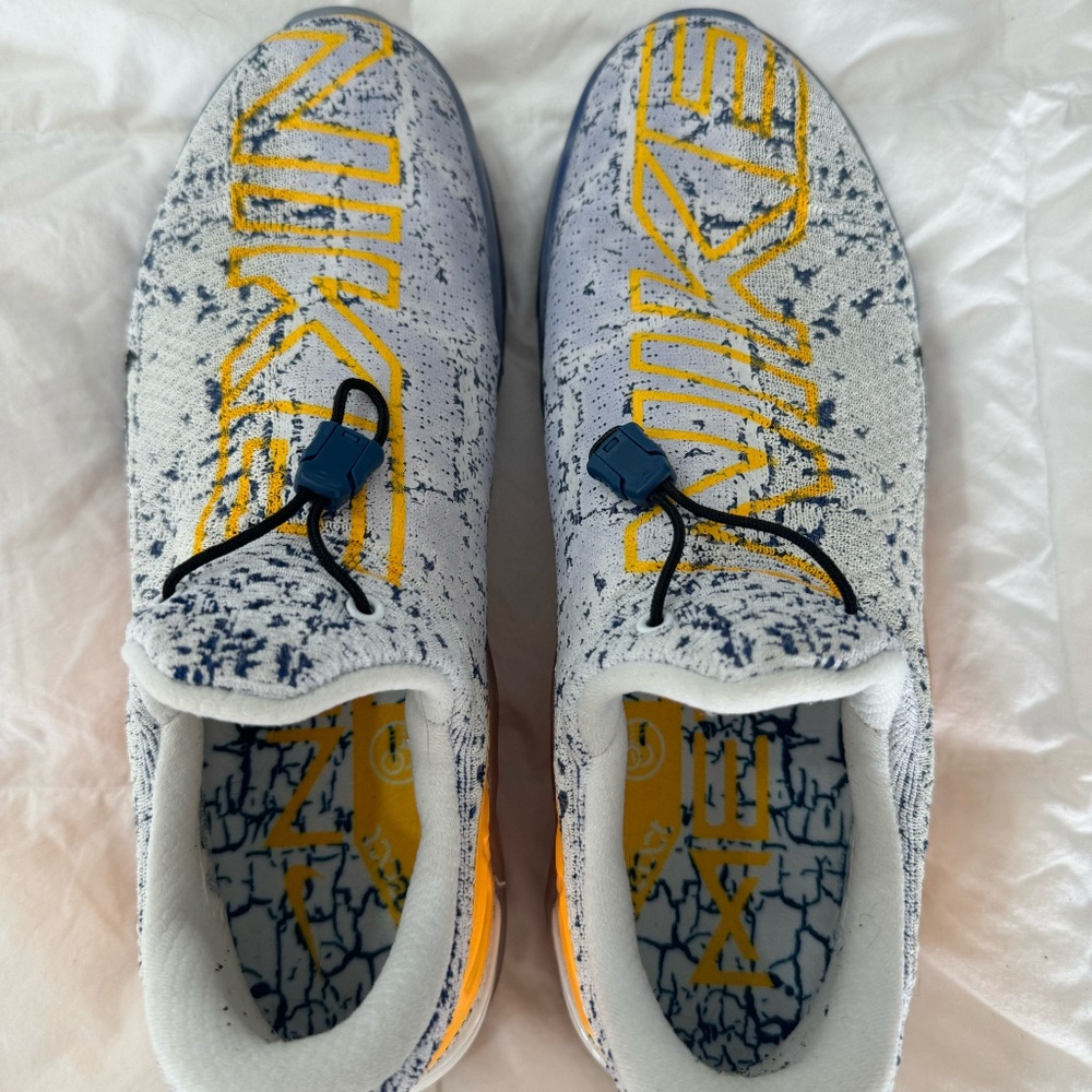 Nike, 10.5, multi color / white,